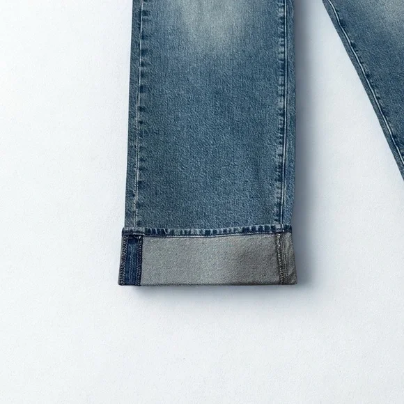 MOTHER The Dodger Cuff Jeans Size 25 in Leap of Faith NWT - Picture 6 of 16